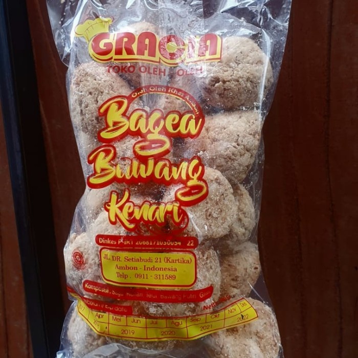 Bagea Kenari Bawang Gracia Ambon