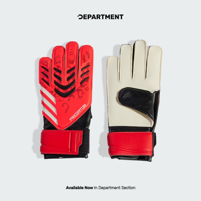 Sarung Tangan Kiper Anak ADIDAS PREDATOR TRAINING GOALKEEPER KIDS JH3811 ORIGINAL