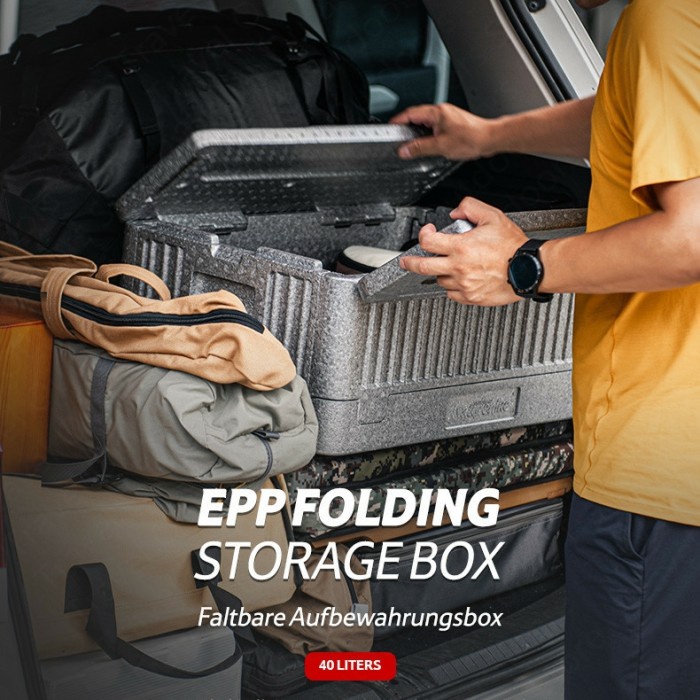 TERLARIS EPP FOLDING STORAGE BOX NATUREHIKE NH20SJ033