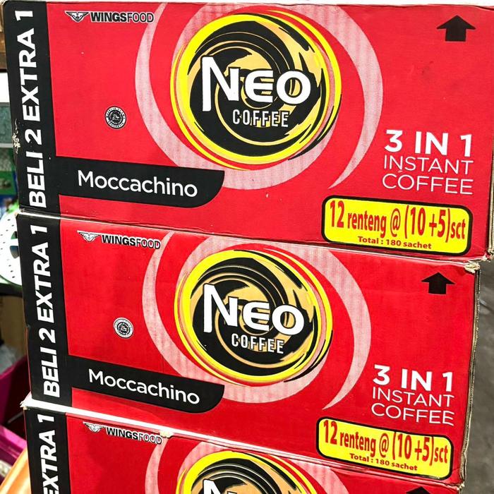 

1 Karton Neo Coffee Mochaccino (180 Sachet)