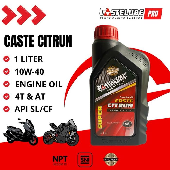 

Castelube Citrun 10W/40 1 LITER