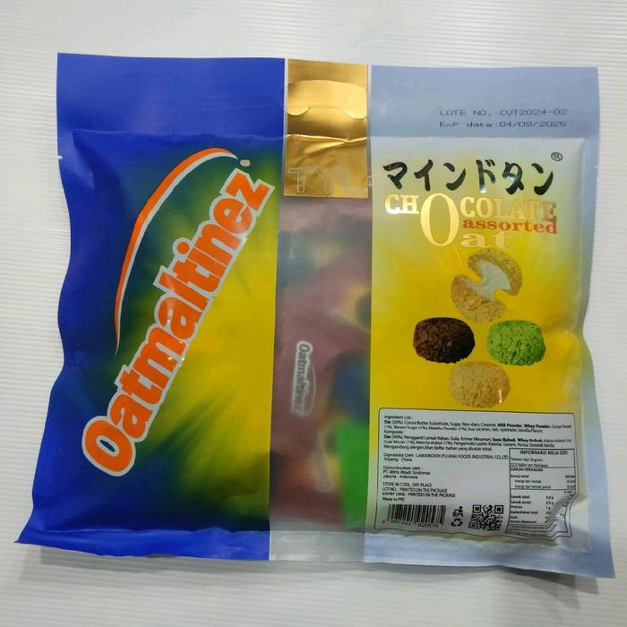 

TYL OATMALTINEZ CHOCOLATE OAT ASSORTED 250G