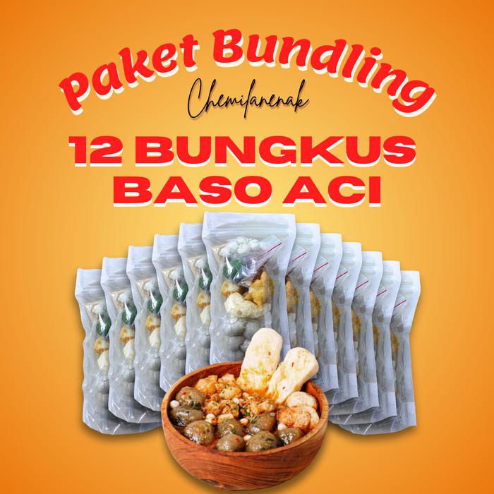 

PAKET BUNDLING 12 BUNGKUS BASO ACI SUPER HEMAT Kaldu Food