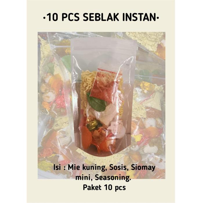 

Seblak Gangkampung 10 pcs Mie Food Pedas