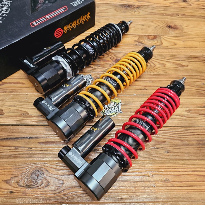 Shockbreaker Vespa Depan Belakang Scarlet Tabung Vespa Px Excel Super Sprint