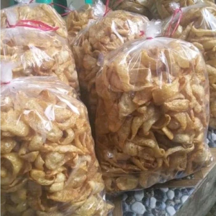 

Kerupuk Rambak Asli Kulit Kerbau/Kerupuk Kulit Kerbau 250g-500g