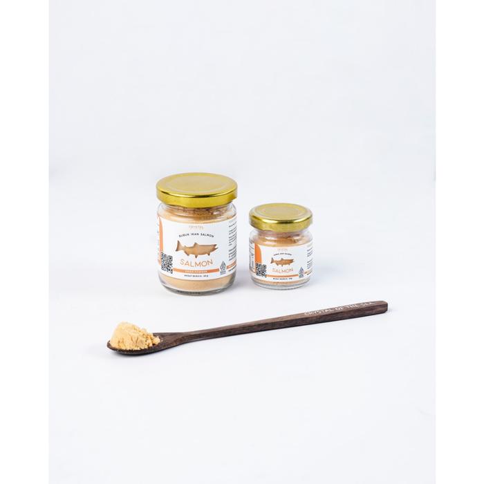 Crystal of The Sea SALMON Powder Bubuk Ikan Salmon Kaldu MPASI