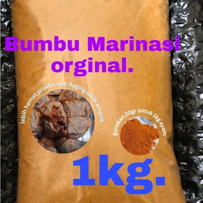 

Bumbu marinasi fried chicken 1kg