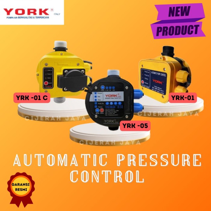 YORK YRK-01 AUTOMATIC PRESSURE CONTROL OTOMATIS POMPA YORK DORONG