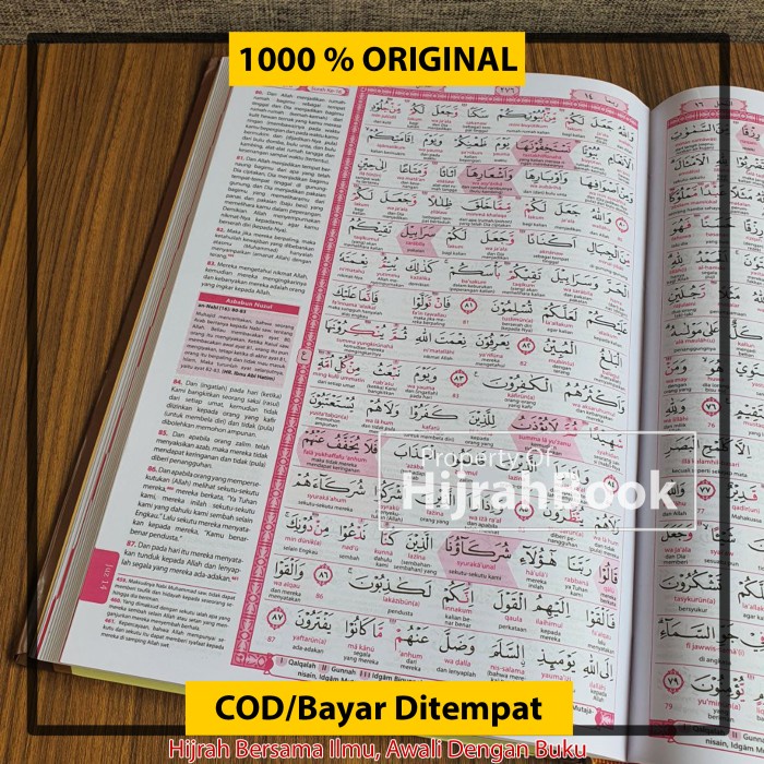 AL QURAN JUMBO AL KHOBIR A3 LANSIA ALQURAN UKURAN BESAR LATIN PERKATA
