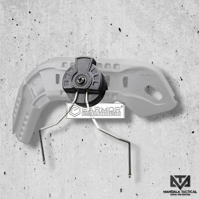 Rail adapter Hearing protection Aksesoris helm headset Tactical