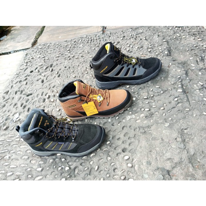 sepatu safety shoes Dunlop boots original delaware honey