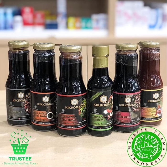 

Sale! Kikkoman Sauce All Variant / Saus Masak Kikkoman Halal Mui