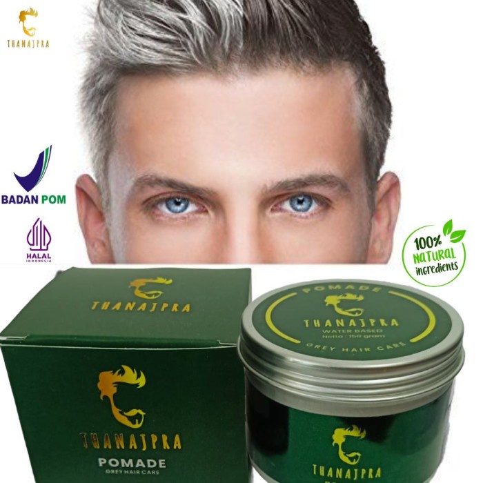 Sale Terbatas Penghilang Uban Permanen Obat Rambut Anti Uban Najpra Pomade Waterbase