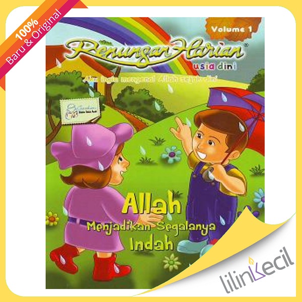 

Buku Renungan Harian Usia Dini Vol.1 - Allah Menjadikan Segalanya