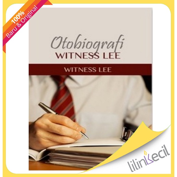 

Buku Otobiografi Witness Lee - Witness Lee