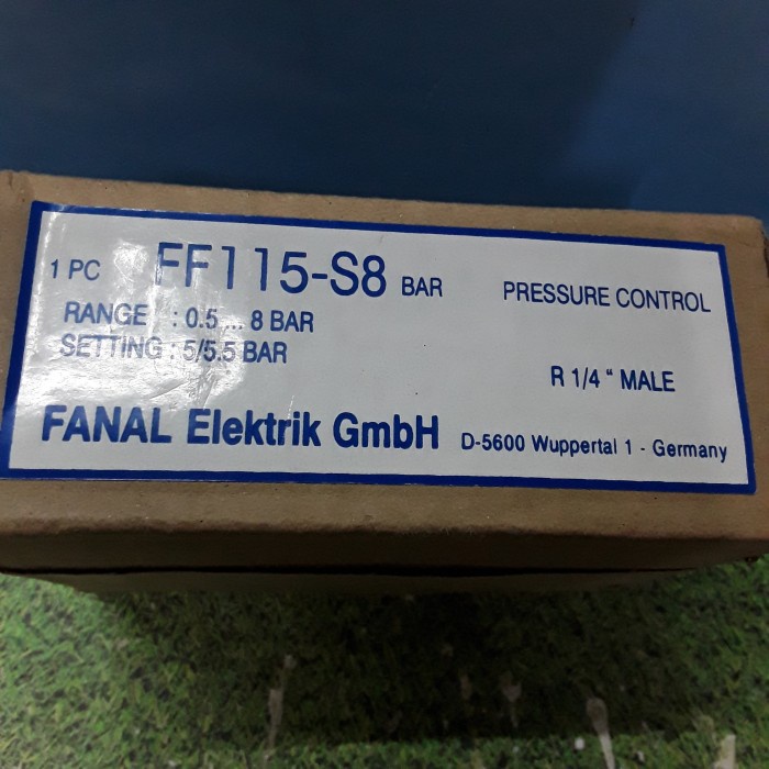 Fanal Ff115-S8 230V Pressure Control