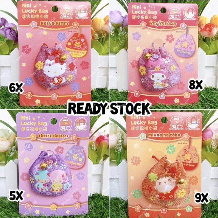 

Terlaris Gantungan Mini Lucky Bag Charm Sanrio Original SALE