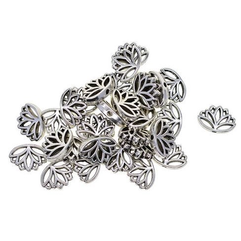 

Terlaris Lotus Shape Hollow Spacer Charms - Spacer Lubang Bentuk Lotus (20pcs) SALE