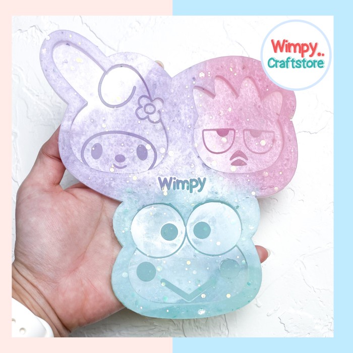 

Terlaris Cetakan Resin Karakter Clay Kue Fondant Coklat Phone Grip Pop Socket 2 SALE