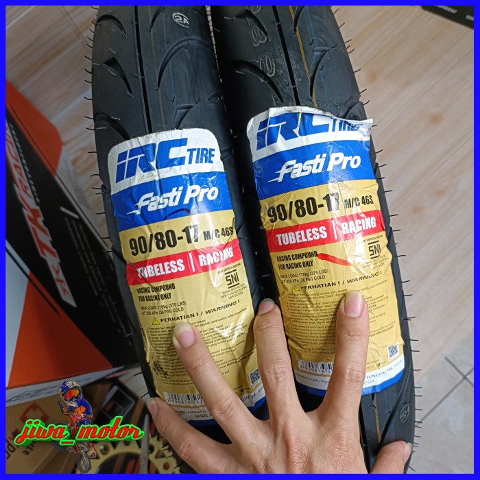 Menarik Paket Velg Rx King Ring 17 Tk Racing Plus Ban Irc Fasti Pro 90/80-17