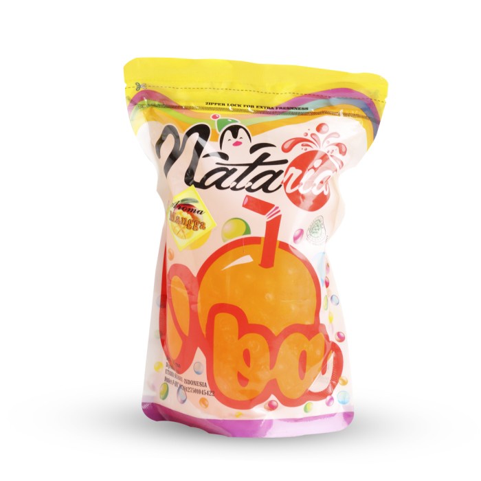 

Popping Boba Mango 500gr Distributor Topping Minuman Bubble Drink