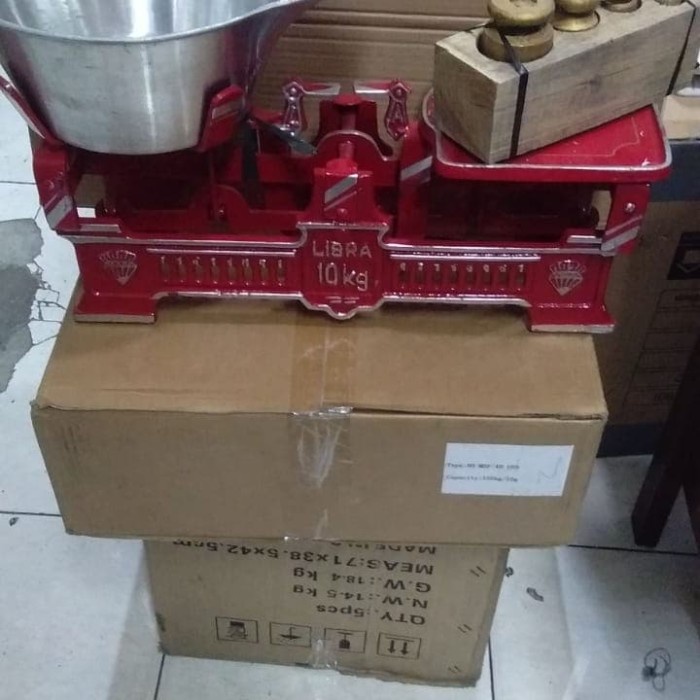 

Timbangan bebek 10kg + timbel set