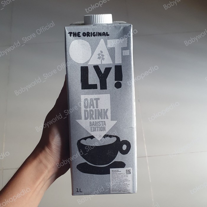 

Oatly OAT DRINK the original minuman oat BARISTA IMPORT 1 Liter