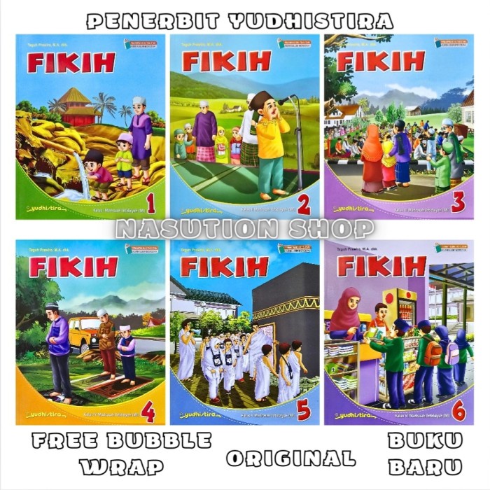 

SALE !!! BUKU FIKIH KELAS 1 2 3 4 5 6 MI YUDHISTIRA KURIKULUM MERDEKA KM MADRASAH IBTIDAIYAH READYY