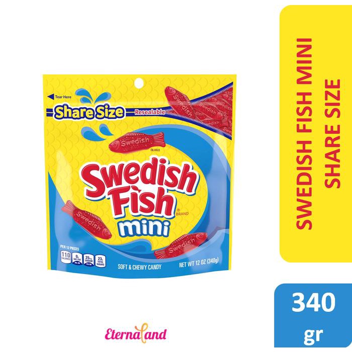 

SALE !!! SWEDISH FISH MINI CANDY - PERMEN SWEDISH IMPOR USA READYY