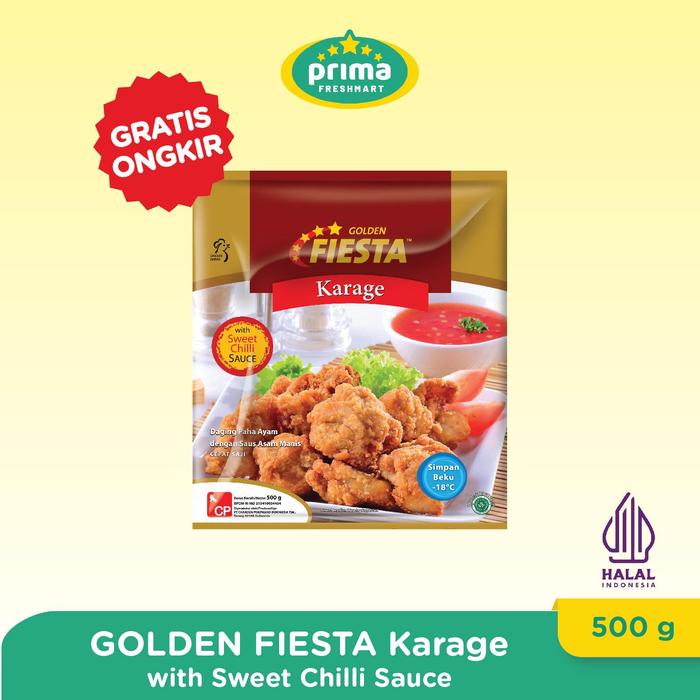 

SALE !!! GOLDEN FIESTA KARAGE CHILI SAUCE 500GR READYY