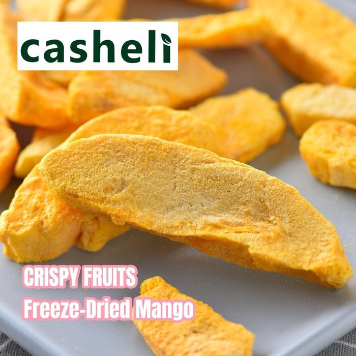 

SALE !!! CASHELI MANGO CRISPY FREEZE-DRIED MANGO CAMILAN SNACK FOOD MANGGA CRISPY KERING MANIS