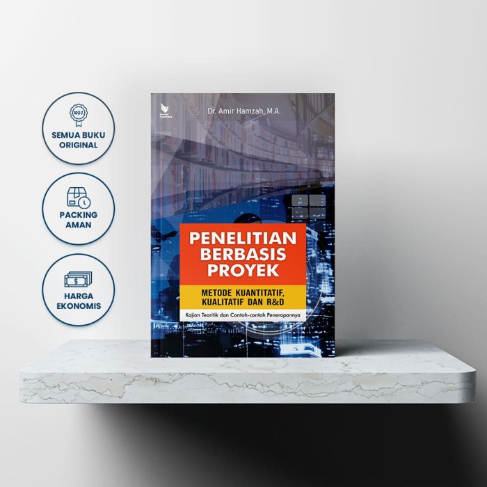 

SALE !!! BUKU PENELITIAN BERBASIS PROYEK METODE KUANTITATIF KUALITATIF R&D READYY