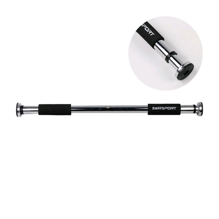 New TaffSPORT Tiang Latihan Pull Up Pintu Door Gym Bar Solid Grip 62-100cm Olahraga Fitness Outdoor