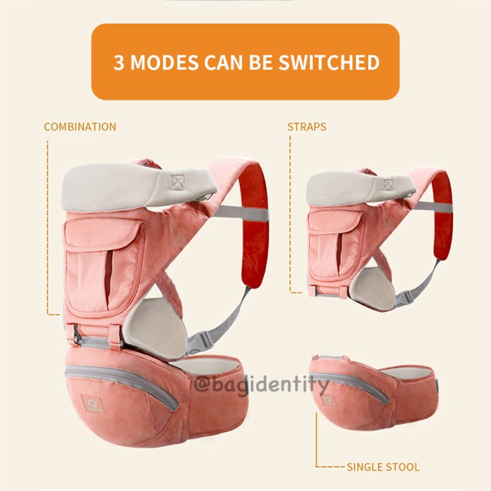 SALE  GENDONGAN BAYI BABY CARRIER HIPSEAT AIEBAO A6604 BREATHABLE IMPORT READYY