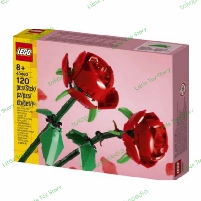 LEGO EXCLUSIVE 40460 ROSE ROSES FLOWER BOTANICAL VALENTINES DAY KODE 1313