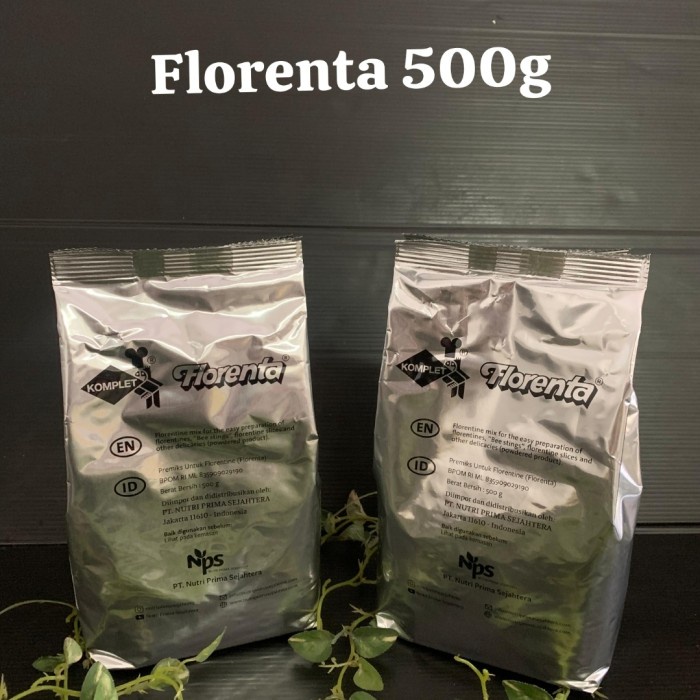 

Tersedia tepung florenta 500gr