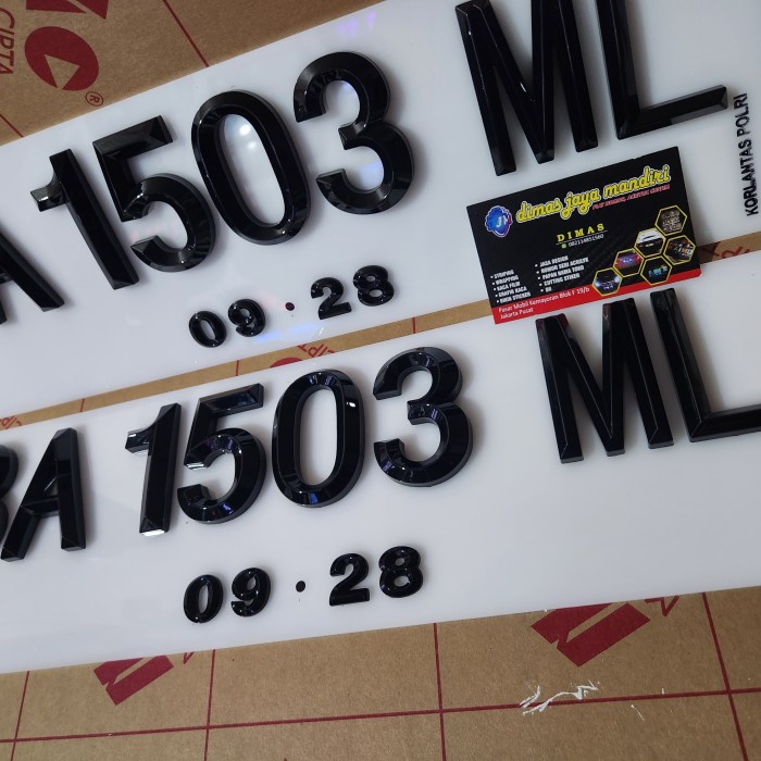 

SALE PROMO TIMBUL SEGI 5 1PCS CHROME HITAM READYY