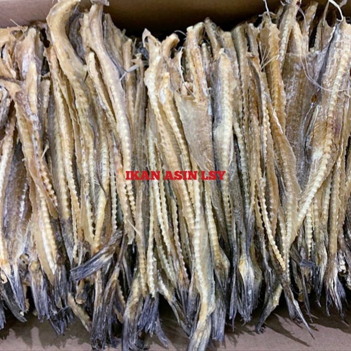 

SALE !!! IKAN ASIN SITENG BELAH TAWAR / JAMBRONG TIPIS ( PREMIUM ) 1000GRAM / 1 KG READYY