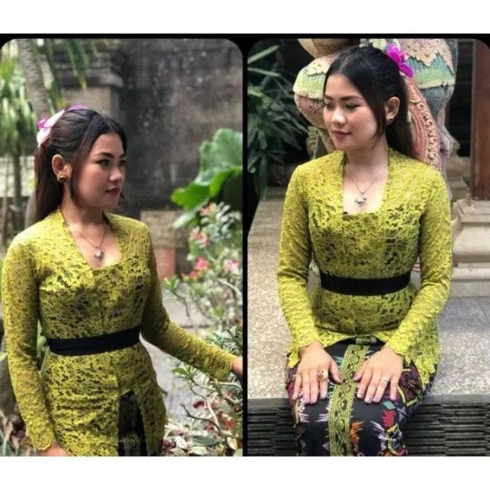 TERUJI TERBARU Set kebaya bali jadi sofia prancis /baju adat bali