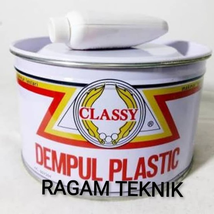 Pr0m0HebatGAN- dempul classy 1 kg kilo plastik mobil motor besi kayu hardener