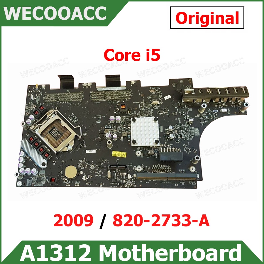 MB Original A1312 Motherboard For Apple iMac 27" A1312 Logic Board 2009 Core i5 2.66GHz 820-2733-A