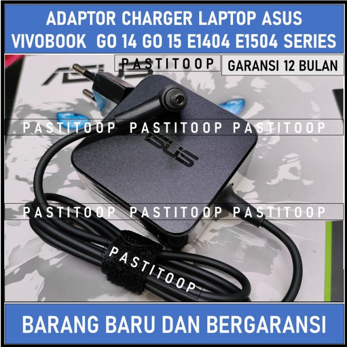 Adaptor Charger Asus Vivobook Go 14 Go 15 E1404Fa E1504Fa Baru