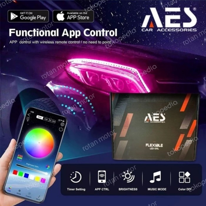 Sale Drl / Alis / Led Bar Aes Huracan Rgb Matrix / 30Cm / 45Cm / 60Cm