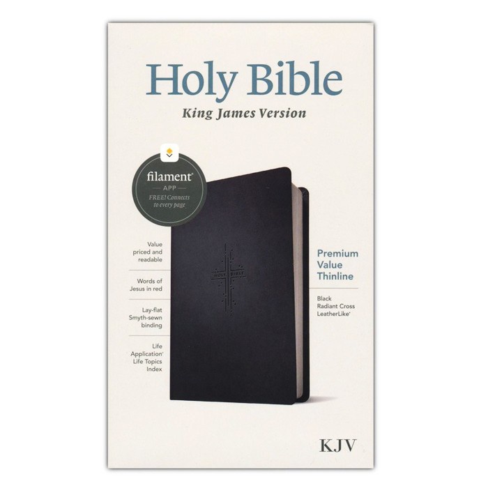 

Kjv Premium Value Thinline Bible, Filament Enabled Ed. (Red Letter)