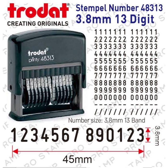 

Stempel Trodat 48313 (13Digit Tinggi Angka 3,8mm)