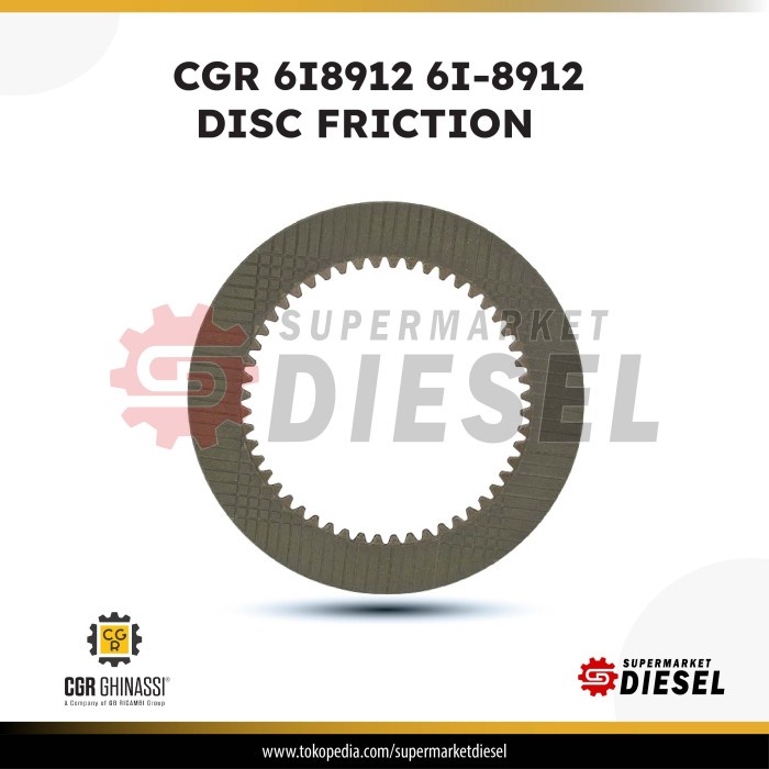 

DISKON CGR 6I8912 6I-8912 DISC FRICTION READYY