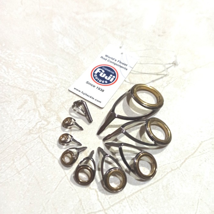 RING GUIDE FUJI GOLD CERMENT SPINNING JORAN CUSTOM SET FUJI