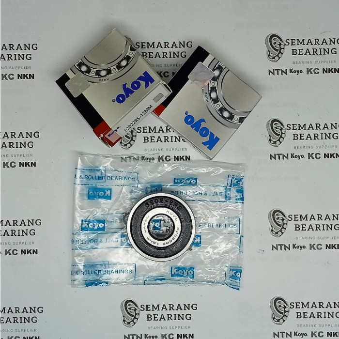 BEARING 6202 2RS 12MM KOYO 6202 2RS-12MM JAPAN LAHER 12x35x11mm 6202