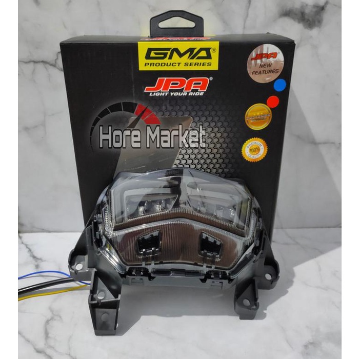 Promo Terbatas Lampu Stop Jpa New Aerox 155 2021 2022 2023 Connected Stoplamp All New Aerox 155